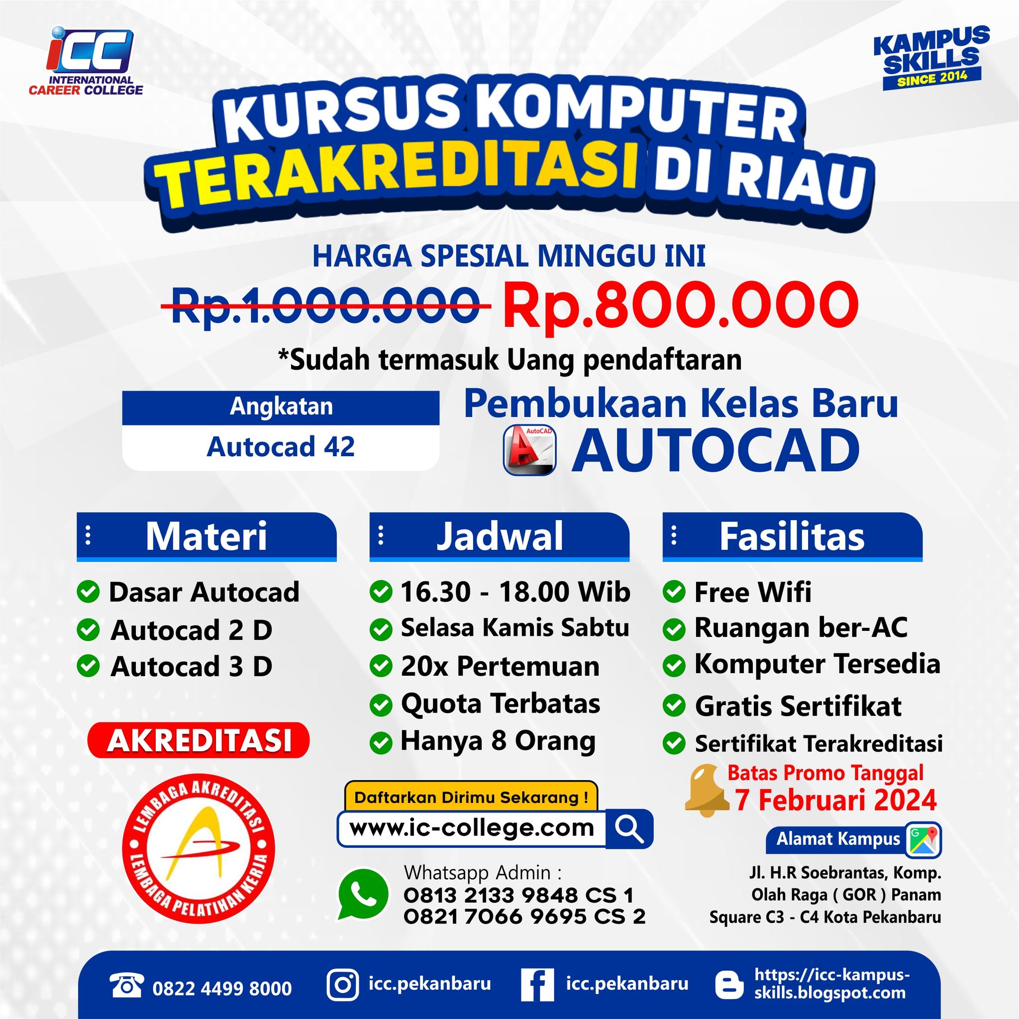 kursus autocad pekanbaru